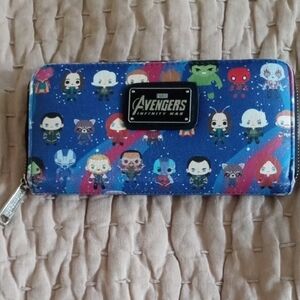 Marvel Avengers Infinity War Character Wallet - Blue